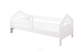 Łóżko dziecięce z barierką 160X80 BONNIE biała