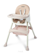 Caretero krzesełko do karmienia BILL (pink)